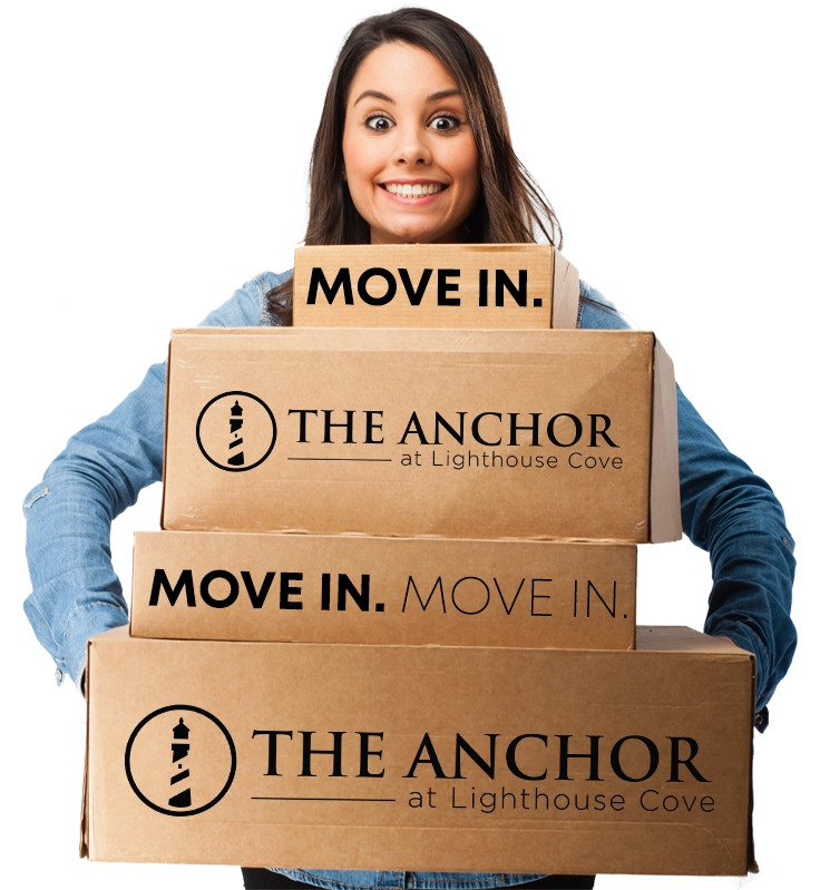 The Anchor at Lighthouse Cove Moving In Woman - Apartment Building for Leasing in Summerside, Prince Edward Island